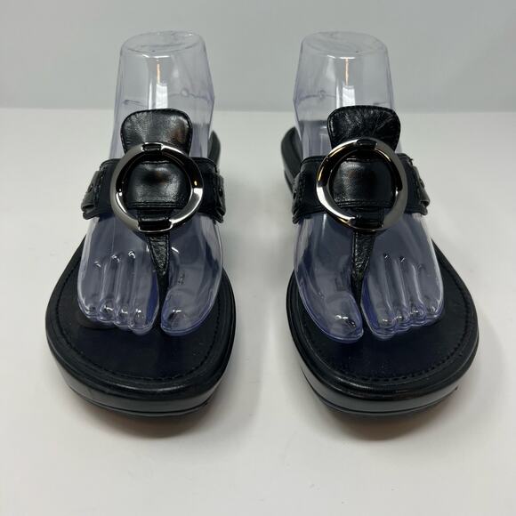 Cole Haan Nike Shoes - Cole Hann Nike Air Sandals Women's Size 9B Black Leather G Series
